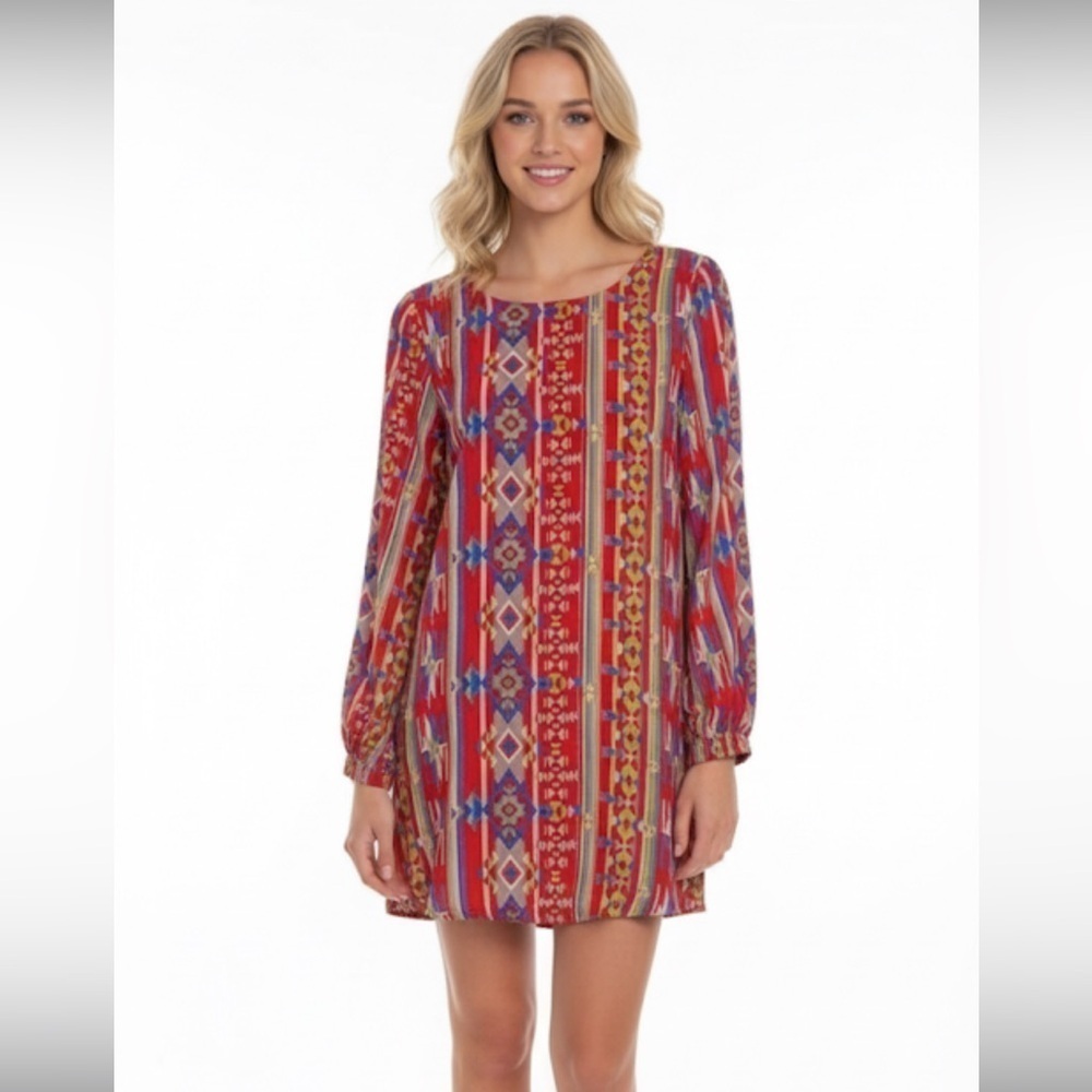 Everly size small boho shift dress; new with tags